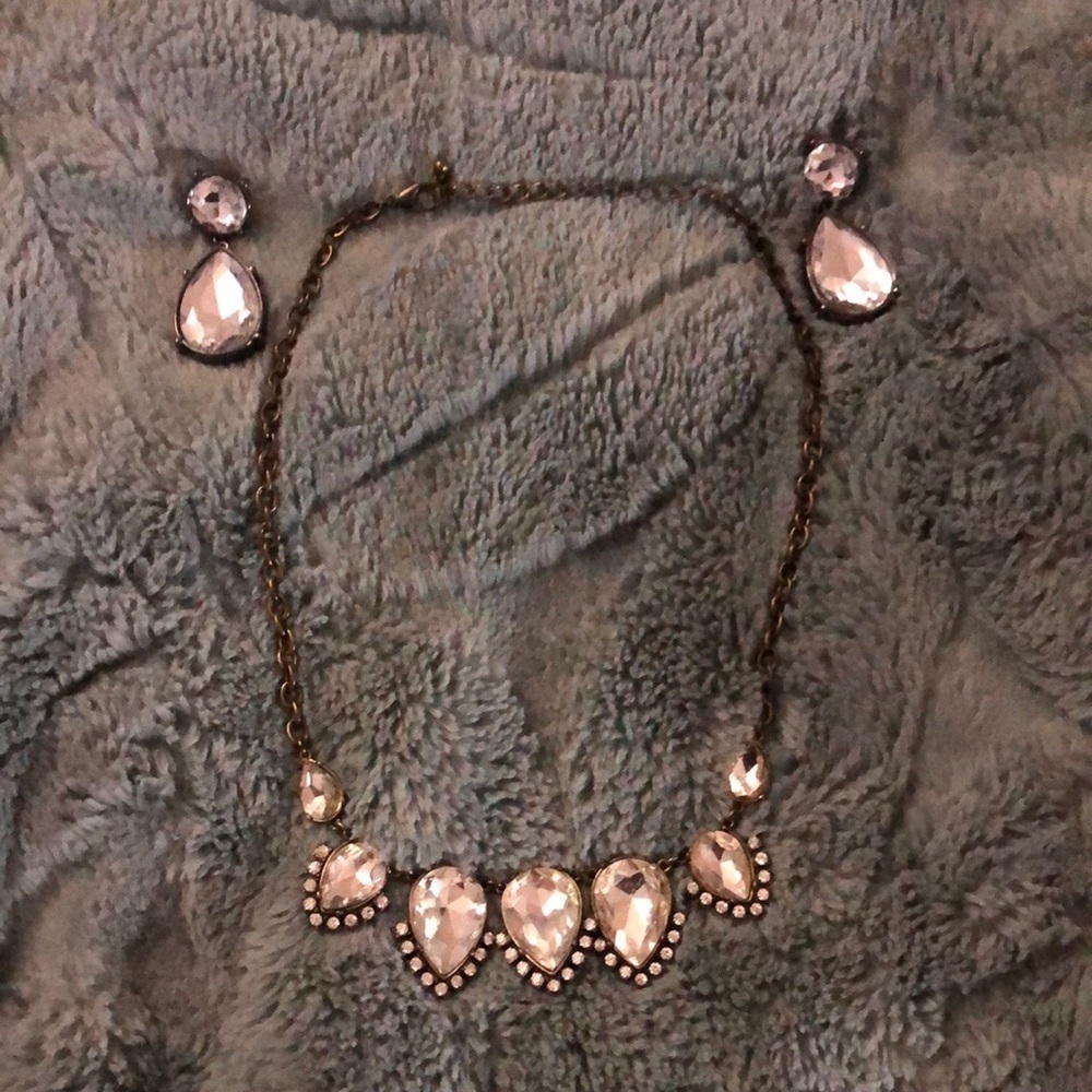 Rhine stone necklace​